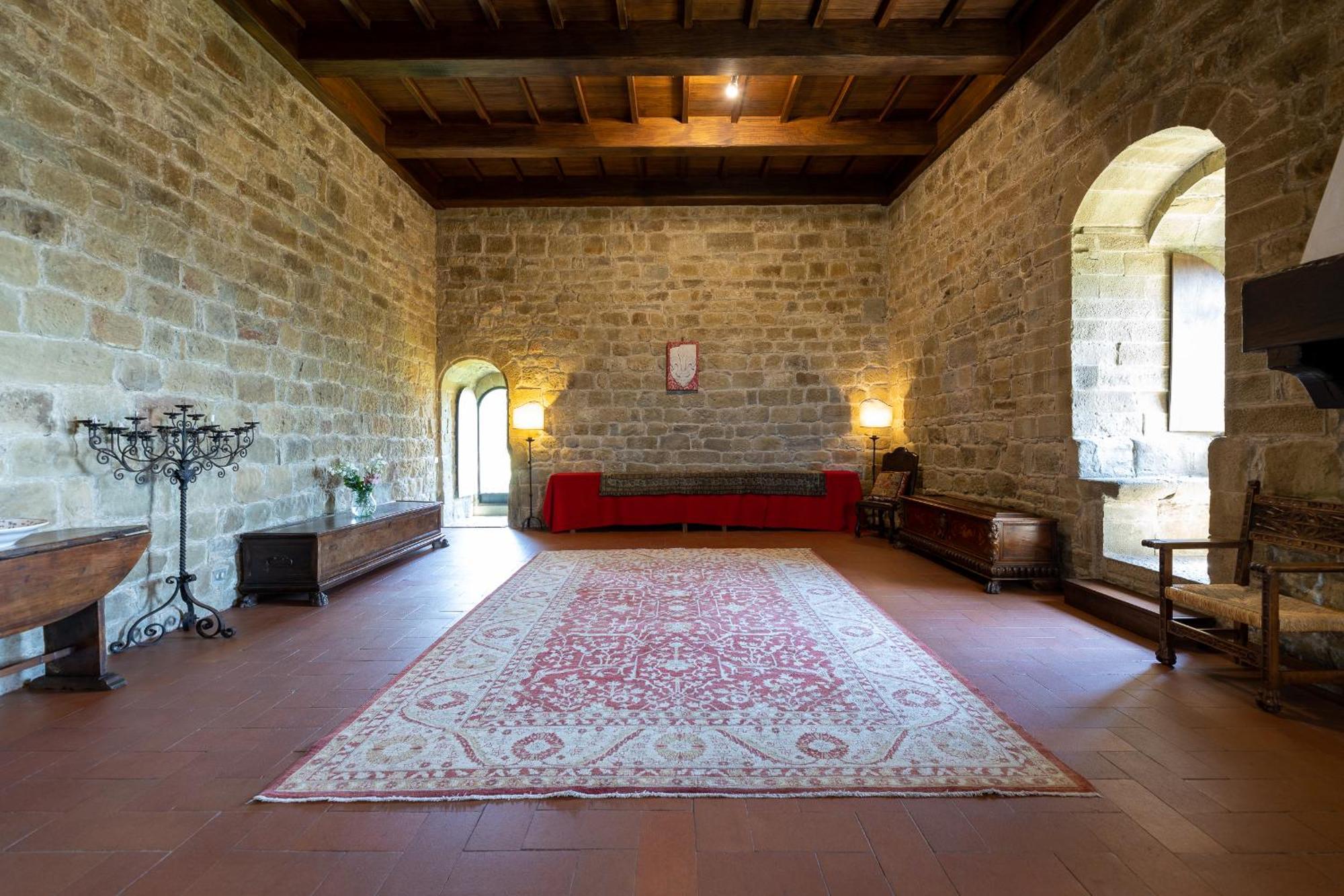 Вілла Castello E Borgo Di Porciano Пратовеккьо Екстер'єр фото