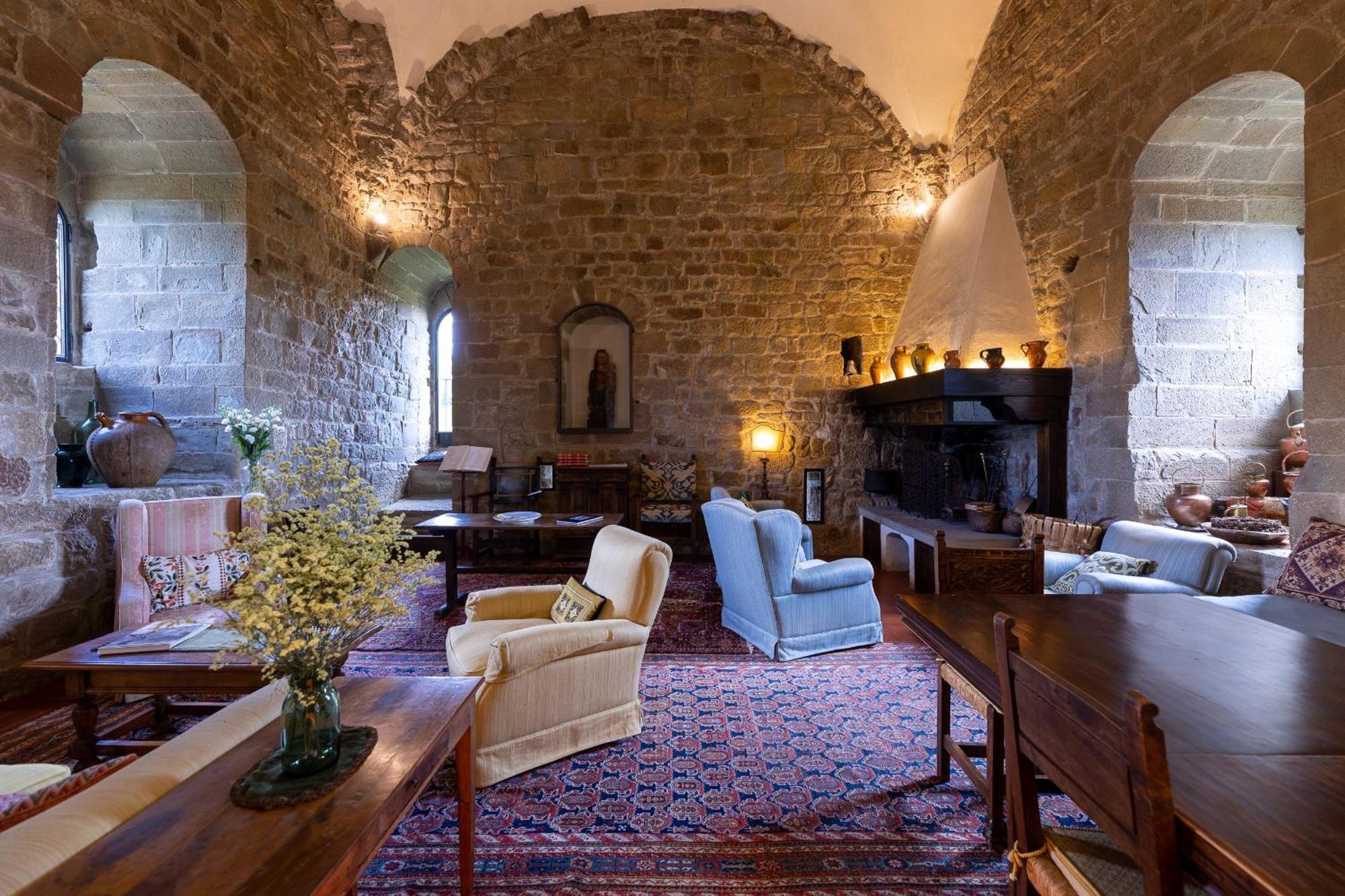 Вілла Castello E Borgo Di Porciano Пратовеккьо Екстер'єр фото